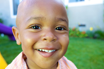 Young Boy Smiling